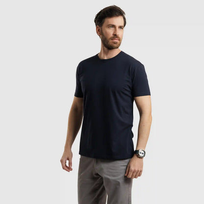 Version7B Crew Neck Straight Hem