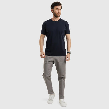 Version7B Crew Neck Straight Hem