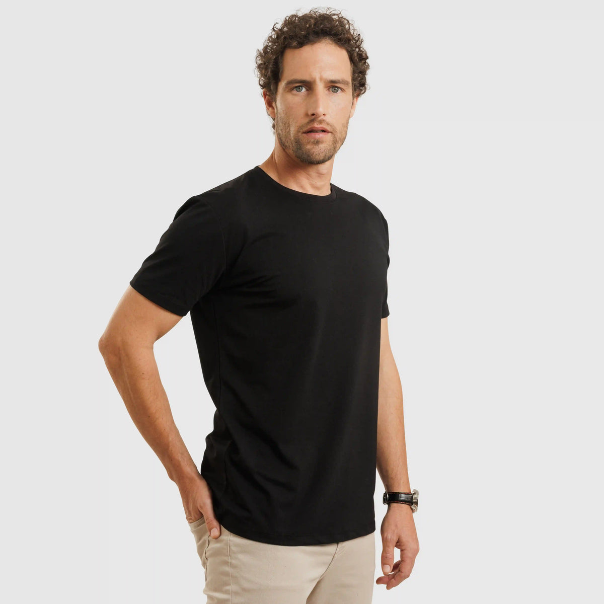 Version7B Crew Neck Straight Hem