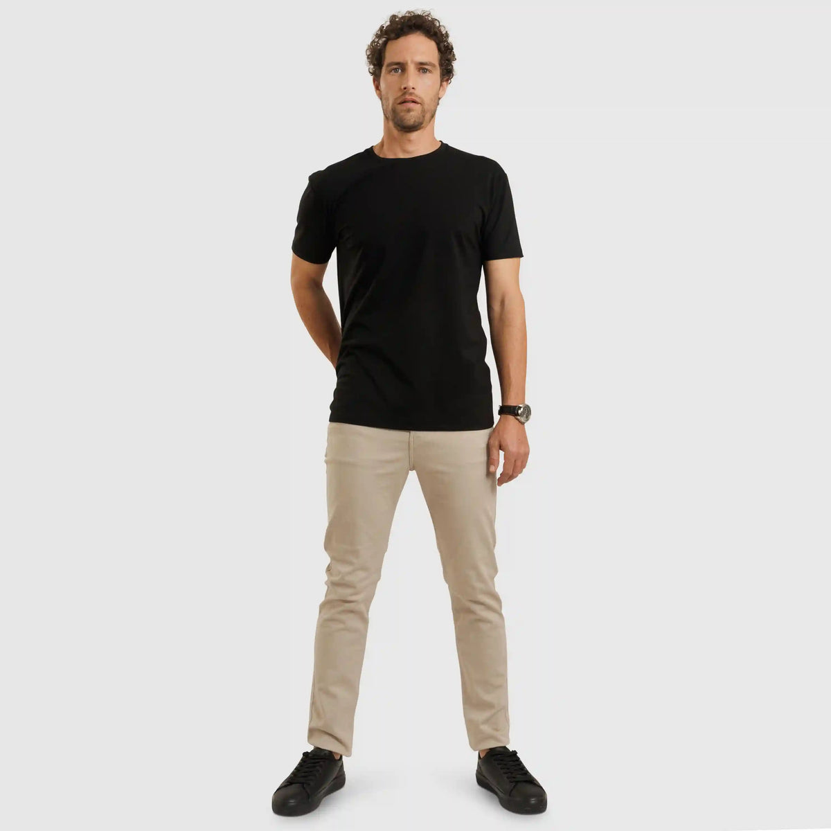 Version7B Crew Neck Straight Hem